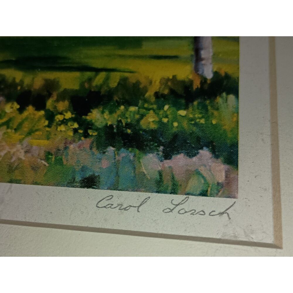 Vintage Art Print: Hotel Del Coronado by Carol Lorsch - Matted in Plastic Sleeve - Picture 3 of 6